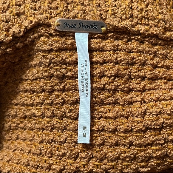 Free People Orange Sweater M - Picture 3 of 3